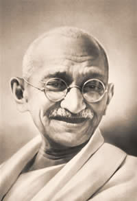 M. K. “Mahatma” Gandhi (1869-1948)